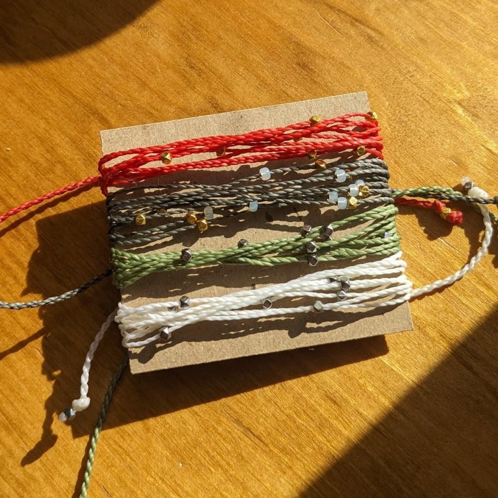 Solid Color Pura Vida Bracelet Set of Four